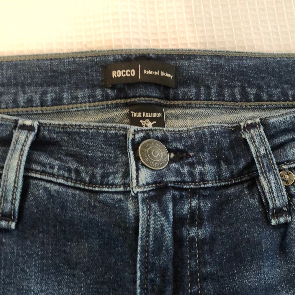 Pre-Owned Rocco by True Religion Relaxed Skinny Jeans 34
